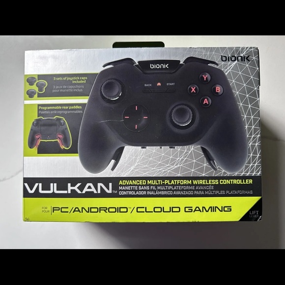 Bionik VULKAN Advanced Programmable Wireless Gaming Controller for PC, Android - Picture 3 of 4